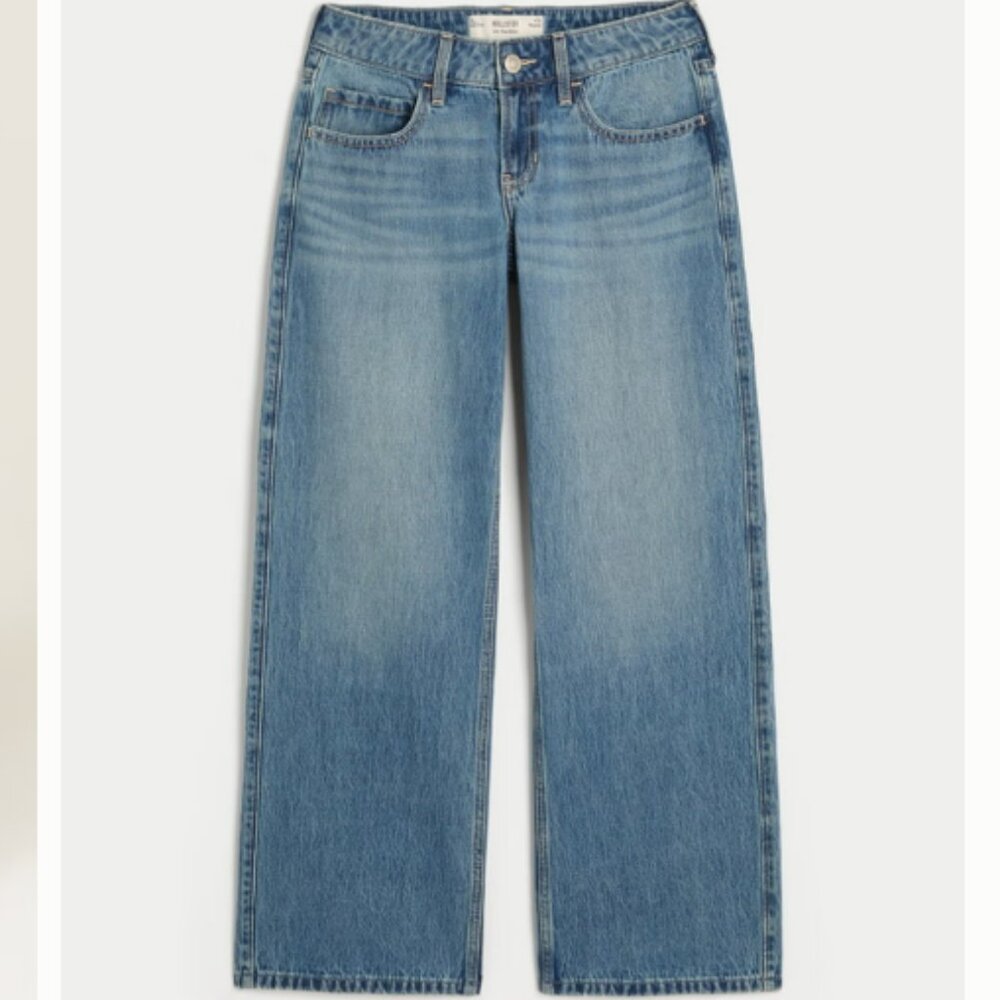 Hollister Low Rise Baggy Jean